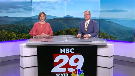 Wvir nbc29 news. Reporter at NBC29 WVIR-TV Charlottesville, Virginia, United States. 212 followers ... News Reporter at WWBT NBC 12 Richmond, VA. Henry Graff Owner, Oneco Falls Consignment Sales ... 