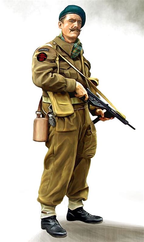 Ww2 british commando uniform.  BattleHonours3D is operated by a dedicated team of w...