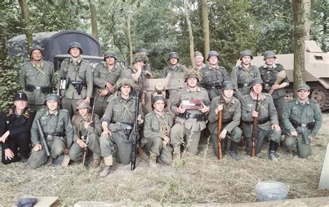 Ww2 reenactment groups.  The 304th Panzergrenadiers are German WW2 reen...