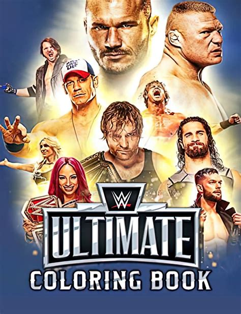 Wwe Coloring Book