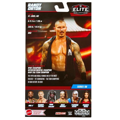 Wwe elite figure lot Randy Orton the Rock wrestlemania ... - eBay