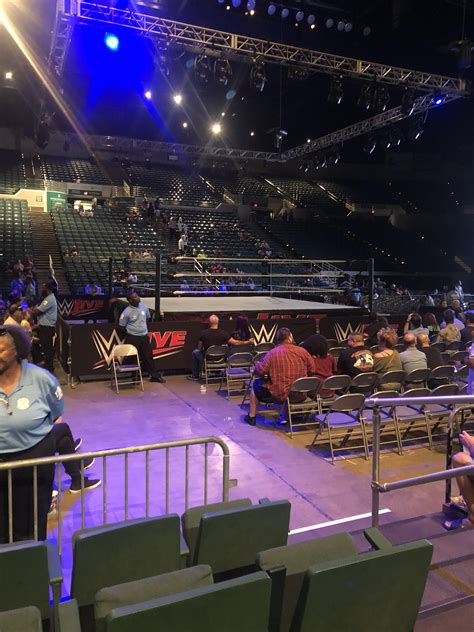 Wwe floor seat view. Thank you so much man! That's why I'm so torn on the floor seats as there's so much that could play into them turning out bad. I really am leaning towards getting a seat in 137-138, trying to figure out where the hard cam is too. Thank you so much for the help again 