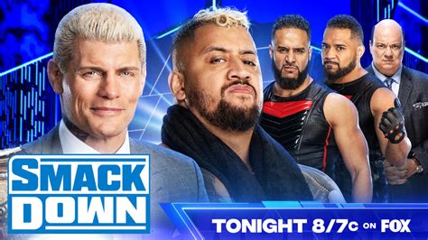 Wwe smackdown tonight. Things To Know About Wwe smackdown tonight. 