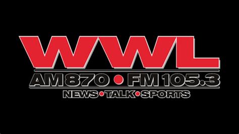 Wwl-am - This station is not available in your region. --. WWL - WWL AM 870 and FM 105.3 is NOLA's most trusted news, entertaining talk & comprehensive sports.