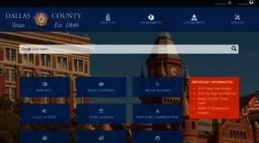 Www dallascounty org. Things To Know About Www dallascounty org. 