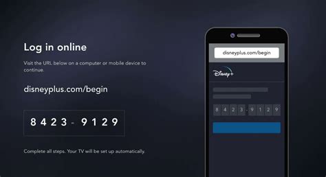 Www disneyplus com login begin code.  You’ll get this code when you log in to your D...