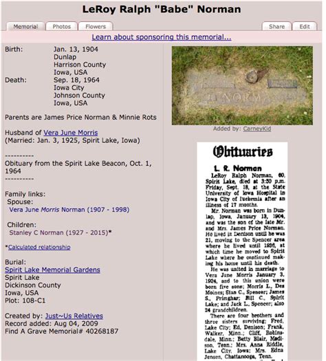 Www findagrave com iowa. Over all view of Evergreen Cemetery located in Rudd; Floyd County, Iowa. Added by: Gerhardt Leffler on 07 Nov 2006. Saved. Failed to Update. Previous Next 