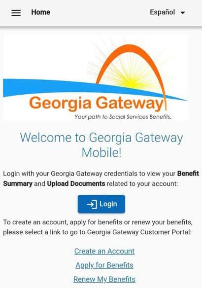  Please note that Georgia Gateway will be unavailable during
