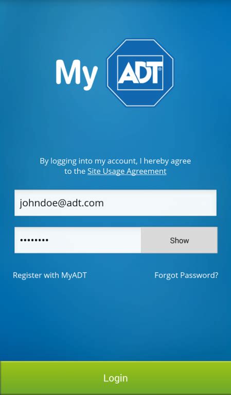Www myadt com. Register at MyADT to pay your bill, print certificate for insurance discount, manage alarm contacts, manage recurring payments, and view your alarm activity. 