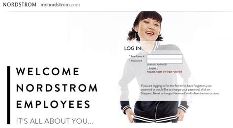 Welcome, Nordstrom Employees. If you are a terminated employee, upon initial login use the Create Account button below. All subsequent logins will require your User ID and Password. . 
