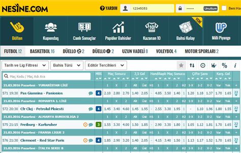 Www nesine com iddaa