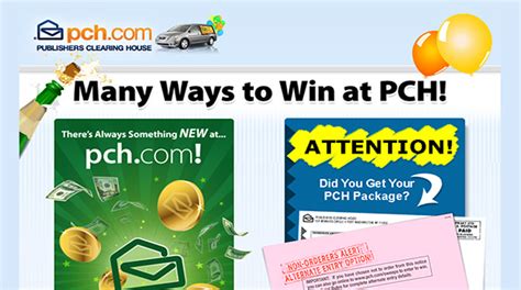 Www pch. Winner Announced On. For Over 50 years, Publishers Clearing House has been giving away real prizes, all across the country absolutely free because we love making dreams come true! There's no gimmick, no catch, just free money waiting to be given away in our online sweepstakes to good people like you. So, go ahead, enter to win your favorite ... 