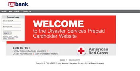 Www redcross org prepaidcard. 