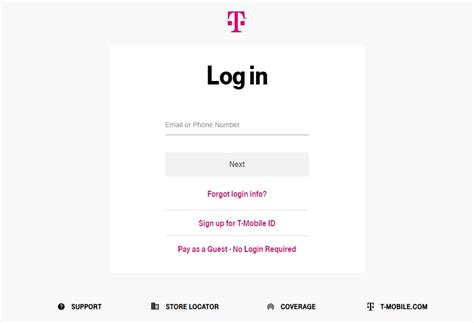 Www t mobile com login. Open the T-Mobile app and log in. Select Accounts > select Manage Data & Add-ons.; Go to the Services section and choose a Netflix service > select Continue.. Select Change activation status to review the activation status of available services with your T-Mobile service, including Netflix on Us.; You can manage your Netflix plan if a plan is already … 