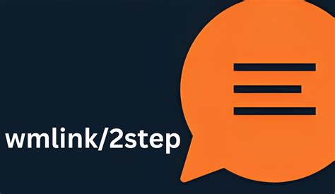Www wmlink 2step. Things To Know About Www wmlink 2step. 