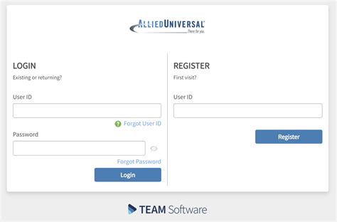 Login Existing or returning? User ID. For