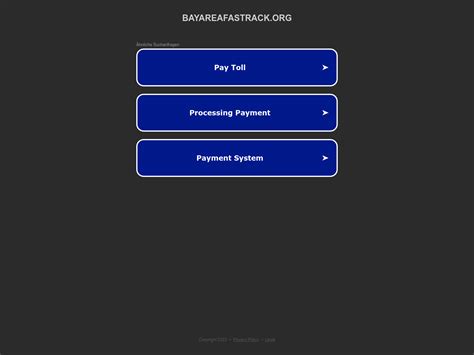 Www.bayareafastrack.org payment. FasTrak transponders come in different shapes and sizes, but they all work to pay your toll anywhere the FasTrak logo is displayed in the state of California. Below is a description of the different types of transponders used throughout the state. For specific information about the transponders your local agency uses, please visit their website. 