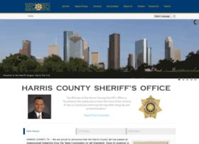 WELCOME TO THE HARRIS COUNTY SHERIFF`S OFFICE P2C. The Harris County Sheriff`s Office is committed to providing quality service around the clock. Citizens can use the online services portal to search for public safety incidents and arrests, submit incident reports, obtain copies of crash reports, request a security watch of their house while .... 