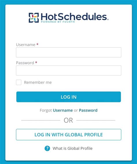 Www.hotschedules.com sign. If it's for the Fourth App, check out Accessing Fourth's Solutions - Fourth app. If it's for a different Fourth system, find the right article in the Accessing Fourth's Solutions - Contents Page. If you're still not able to log in after this, please raise a ticket with our support team. Best wishes, 