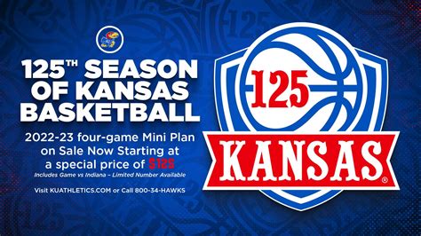 Aug 1, 2022 · LAWRENCE, Kan. – The winningest program in NCAA Division I history, Kansas will celebrate 125 years of KU men’s basketball during the 2022-23 season. Upcoming plans for the 125th season will include a reunion of all former players, coaches and staffs. That celebration, plus additional events throughout the 125th season of KU basketball ... . 