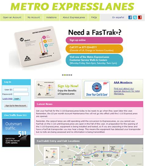Www.metroexpresslanes.net. Metro.net; Publication July 25, 2012 at 600 × 686 in Tube the Caltrans announce availability of FasTrak label since ExpressLanes project on 10 and 110 highway ‘metroexpresslanes.net’ Which above is one screenshot of the www.metroexpresslanes.net house page — where you cannot order a transmitters. … 