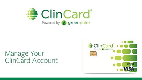 My ClinCard is a secure online platform for cardholders to access their card summary, activity, statement, and more. You can also replace your card, file a dispute, or contact …