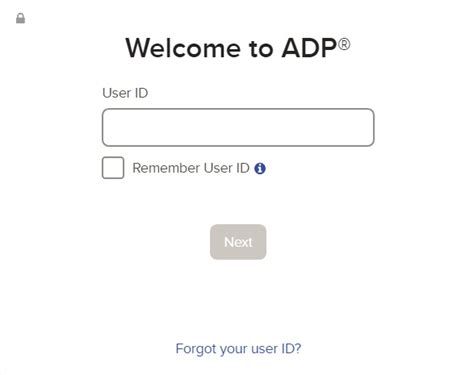 Simple Steps for Registering Your ADP User ID Register Your Account To begin the registration process for creating an ADP User ID and Password, select the Register Now button. (Highlighted in the illustration by the red box.) Securing your personal information and making it easier to manage your online retirement savings. 