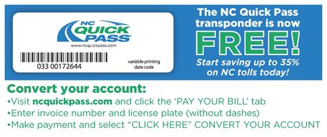 Www.ncquickpass.com pay bill online. The first portion of your bill (123456) prior to the dash is your customer number. The portion after the dash (789012) is your account number. If making a payment for reconnection of services, please call Customer Service at 910-893-7575 after the payment is made. 