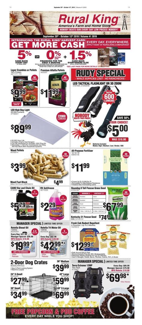 Preview the Rural King Weekly Ad & Flyer Sales. Don'