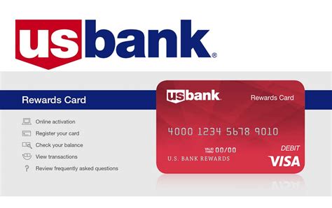 Www.usbankrewardscard.com. Edit. Activate your U.S. Bank Visa ® Debit Card. Your new U.S. Bank Visa Debit Card and PIN will arrive separately in the mail for your security. If you use the mobile app, you can … 