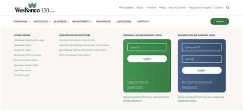 Www.wesbanco.com online banking. ... online and mobile banking options; a full suite of commercial banking products and services; and trust, wealth management, securities brokerage, and private ... 