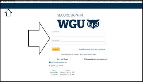 Www.wgu.edu student portal. main navigation. Login. Student ID Number 