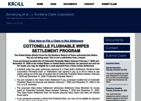 Find out if you are affected by the lawsuit against Kimberly-Clark Corporation and other manufacturers of flushable wipes. Learn how to make a claim, exclude yourself, object, or get more information about the settlement..