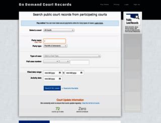 Search public court records from participating courts. Pay online! You can now make secure payments online for many types of cases.. 