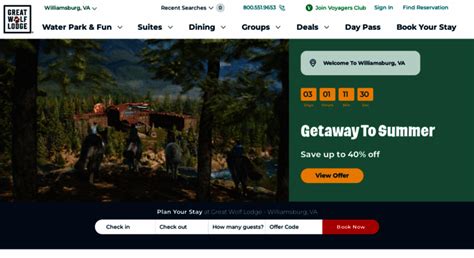 Great Wolf Lodge is offering a discount on room rates from 5 January to 31 January 2024 and will. . Wwwgreatwolfcom