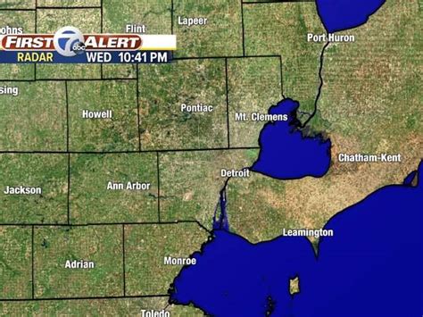 Wxyz detroit weather. Oct 11, 2023 · Metro Detroit Weather: Drier and warmer today. As this past weekend's storm system finally moves east, we'll have a window of dry weather today. Skies will be partly sunny with lighter winds and ... 