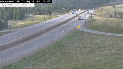 Web Cams by Route - I-25. Due to changes with the format of WYDOT webcam hyperlinks, this webpage will be out of service until further notice. We apologize for any inconvenience. For current WYDOT webcam images please visit: WYDOT Webcam Map, click the "Additional Layers" menu to expand it, and tick the box next to "Web Cameras".