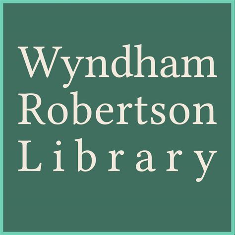 Wyndham Robertson Library - Facebook