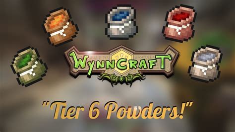 Wynncraft powders. I don't sort my bank, I just empty all my items in the places that have room left. The first 8 pages are all for gear, 9 is for potions and crafted scrolls, 10 is for Dungeon rewards, 11 is for powders, 12 is for tools and extra items for those super long fetch quest (especially ToL), pages 13-18 are all ingredients, 19 is ingredients and quest ... 