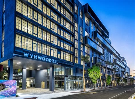 Wynwood 25. Wynwood 25 is a 289-unit mixed-use luxury apartment building with 31,000 square feet of retail space and a sleek dark exterior featuring murals. It offers top-tier living space, … 