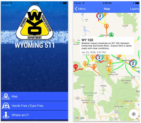 Wyoming Department of Transportation Travel Information Service - Other states