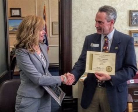 Wyoming Secretary of State Ed Murray Recognizes Deputy