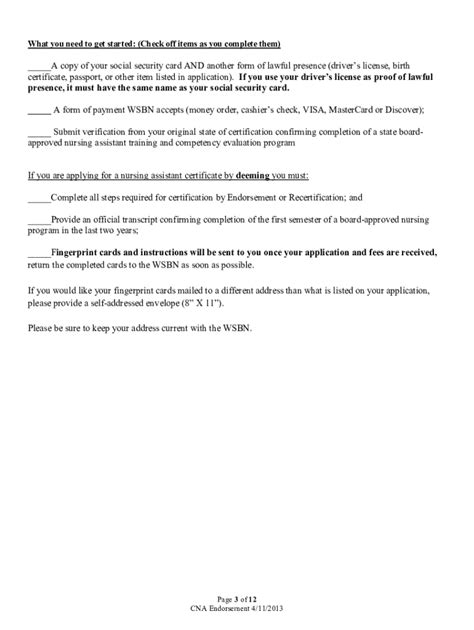 Wyoming cna reciprocity. How to. Follow the link. Click on “Apply to be placed on the CNA Registry”. Click on “Application for CNA – Trained in another State/Jurisdiction”. Answer the question on previous licensing in Maine. Fill in the rest of the form and provide any and all information or document required. Fill in the form. In section 4, only complete the ... 