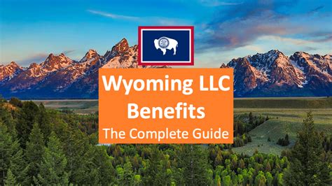 Wyoming LLC benefits include tax efficiency, low maintenance costs