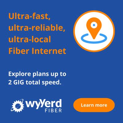  With Wyyerd Fiber Internet, one of Chula Vista’s best Internet service providers, you'll find the fastest upload speeds and unlimited data at the most competitive prices. Plus, we have a wide variety of plans to choose from, so you can find the perfect option for you and your family. Whether you're a student, a working professional, or a busy ... . 