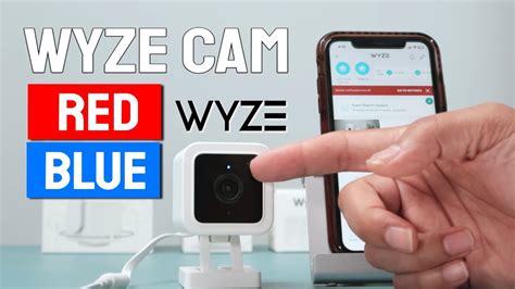 Wyze cam flashing red. If your Wyze Cam v3 is flashing red and blue, it may be a sign that something is wrong with the camera. One solution to this problem is to reset the camera settings. To do this, hold down the reset button on the bottom of the camera for at least five seconds until you hear a beep. 