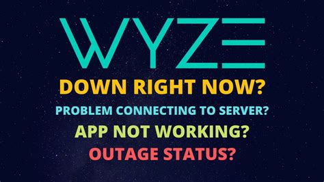 Wyze down. Things To Know About Wyze down. 