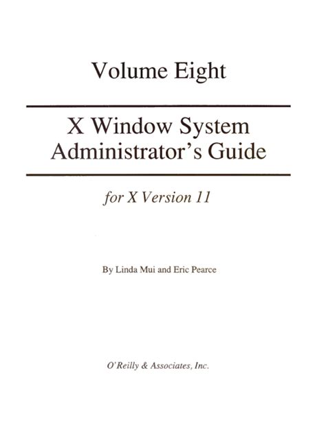 X windows system administrators guide vol 8 definitive guides to the x window system. - Descargar manual de usuario de samsung galaxy s3 mini en espaol.