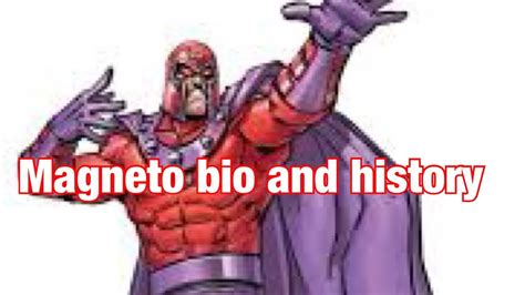 X-men magneto biography