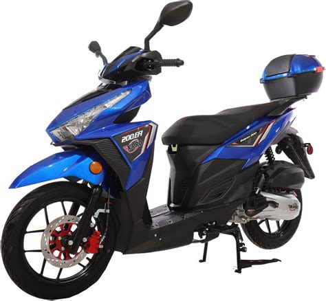 X-PRO Saipan 200 EFI Electronic Fuel Injection Scooter with CVT Tr